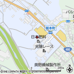 大阪府和泉市芦部町83周辺の地図