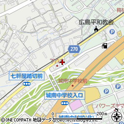 日本ドアーチェック製造株式会社広島営業所周辺の地図