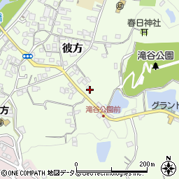大阪府富田林市彼方158周辺の地図