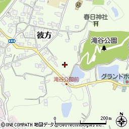 大阪府富田林市彼方247-1周辺の地図