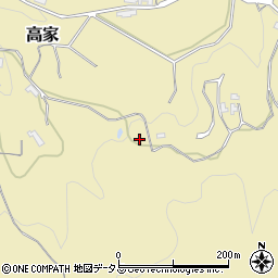 奈良県桜井市高家903周辺の地図