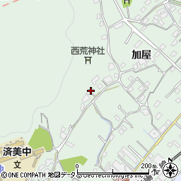 広島県福山市津之郷町加屋甲-357周辺の地図
