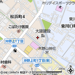 ＮＯＶＡ松浜町周辺の地図