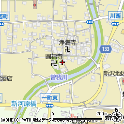 奈良県橿原市川西町425-1周辺の地図