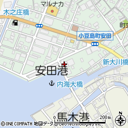 内海港運株式会社周辺の地図