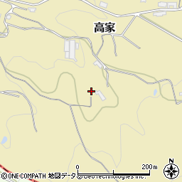 奈良県桜井市高家838周辺の地図