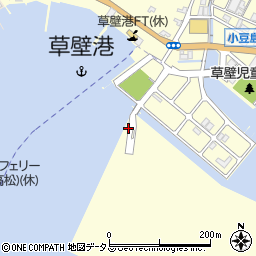 香川県環境保全公社（公益財団法人）内海事業所周辺の地図