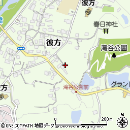 大阪府富田林市彼方254周辺の地図