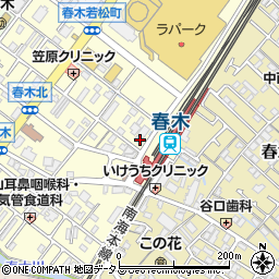 大阪府岸和田市春木若松町15-29周辺の地図