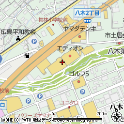 スーパースポーツゼビオ広島八木店周辺の地図