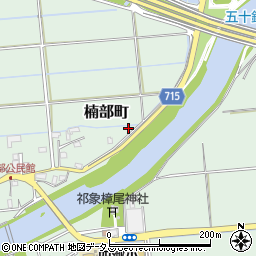 三重県伊勢市楠部町乙-718周辺の地図
