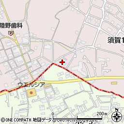 ファミリーハウス須賀周辺の地図