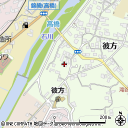 大阪府富田林市彼方106周辺の地図