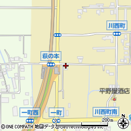 奈良県橿原市川西町474周辺の地図