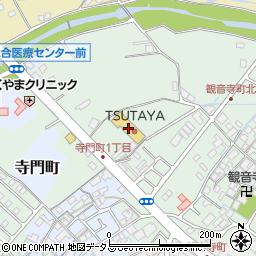 ＴＳＵＴＡＹＡ和泉観音寺店周辺の地図