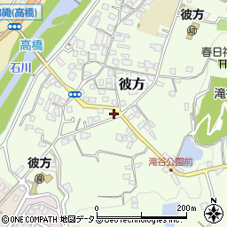 大阪府富田林市彼方152周辺の地図