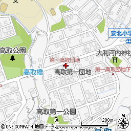広島県広島市安佐南区高取北周辺の地図