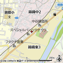 株式会社東海近畿クボタ　富田林営業所周辺の地図