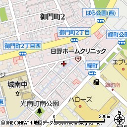 堀江建築設計事務所周辺の地図