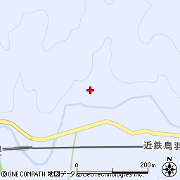 朝熊川周辺の地図