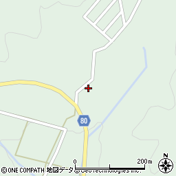 広島県東広島市八本松町篠186周辺の地図