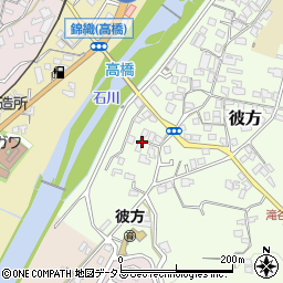 大阪府富田林市彼方114-1周辺の地図