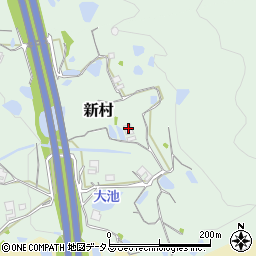 兵庫県淡路市新村324周辺の地図