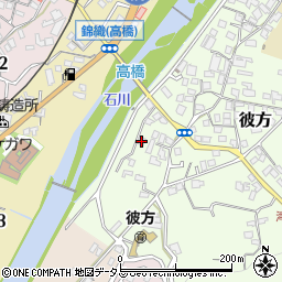 大阪府富田林市彼方115周辺の地図