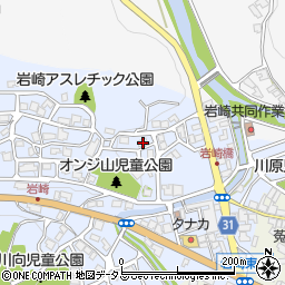 奈良県宇陀市菟田野岩崎545周辺の地図