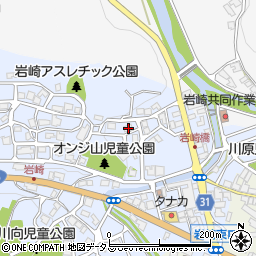 奈良県宇陀市菟田野岩崎545周辺の地図