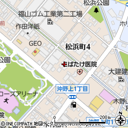 株式会社栄工社　松浜工場周辺の地図