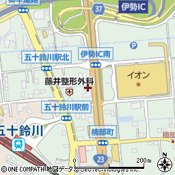 三重県伊勢市楠部町乙-141周辺の地図