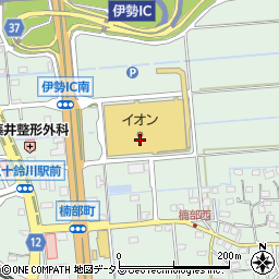 ジャスコ伊勢店カメラのキタムラ周辺の地図