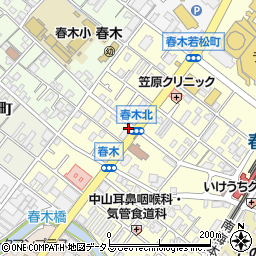 大阪府岸和田市春木若松町10-25周辺の地図