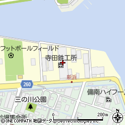 寺田鉄工所周辺の地図