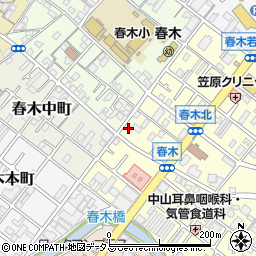大阪府岸和田市春木若松町9-13周辺の地図