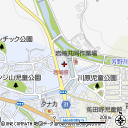 奈良県宇陀市菟田野岩崎590-5周辺の地図