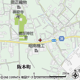 東阪本1号公園周辺の地図