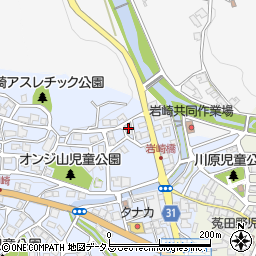 奈良県宇陀市菟田野岩崎589-8周辺の地図