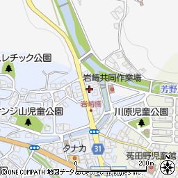 奈良県宇陀市菟田野岩崎590-7周辺の地図
