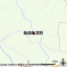 三重県松阪市飯南町深野周辺の地図