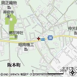 大阪府和泉市東阪本町382-2周辺の地図