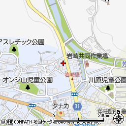 奈良県宇陀市菟田野岩崎589周辺の地図