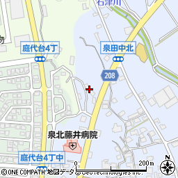 和食cafe魚米周辺の地図