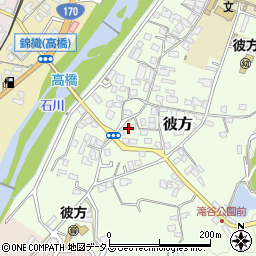 大阪府富田林市彼方475周辺の地図
