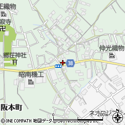 大阪府和泉市東阪本町366-3周辺の地図