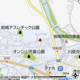 奈良県宇陀市菟田野岩崎578周辺の地図