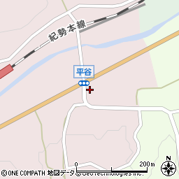 三重県多気郡多気町平谷41周辺の地図