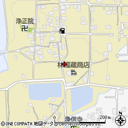 奈良県葛城市林堂208周辺の地図