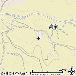 奈良県桜井市高家816周辺の地図